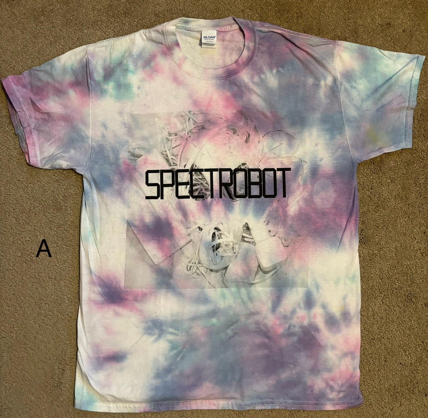 Spectrobot Custom Tie-Dye T-Shirt