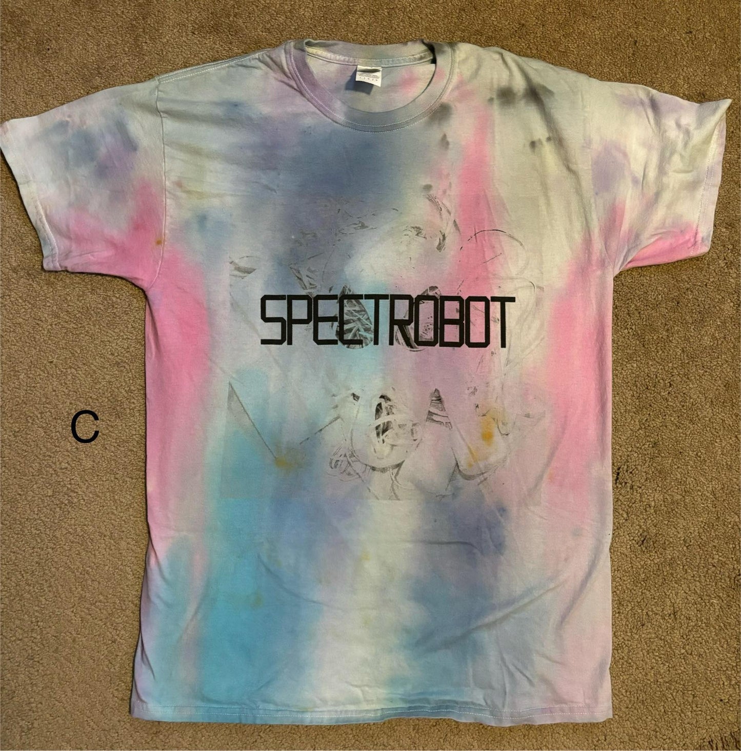 Spectrobot Custom Tie-Dye T-Shirt
