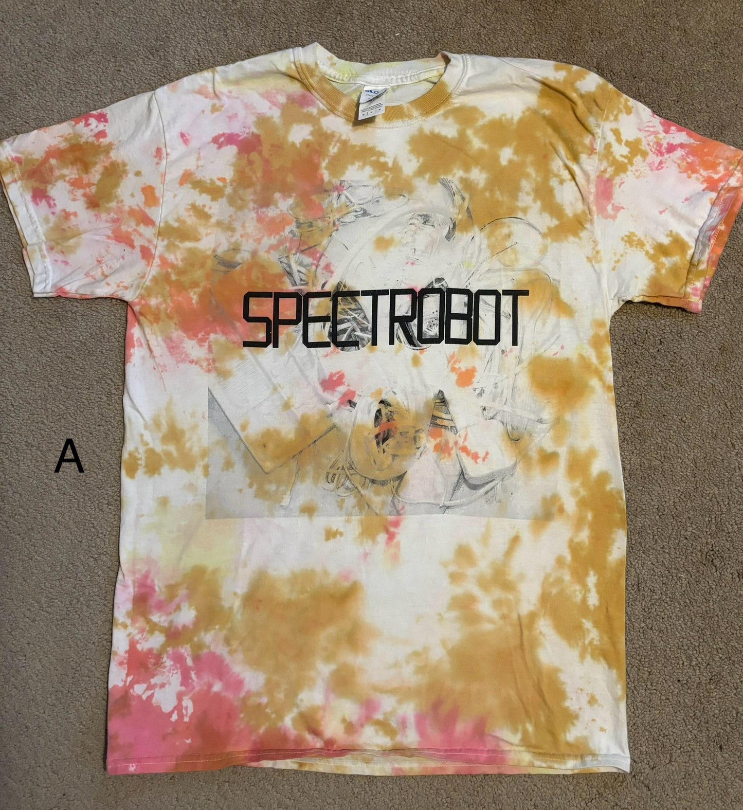 Spectrobot Custom Tie-Dye T-Shirt