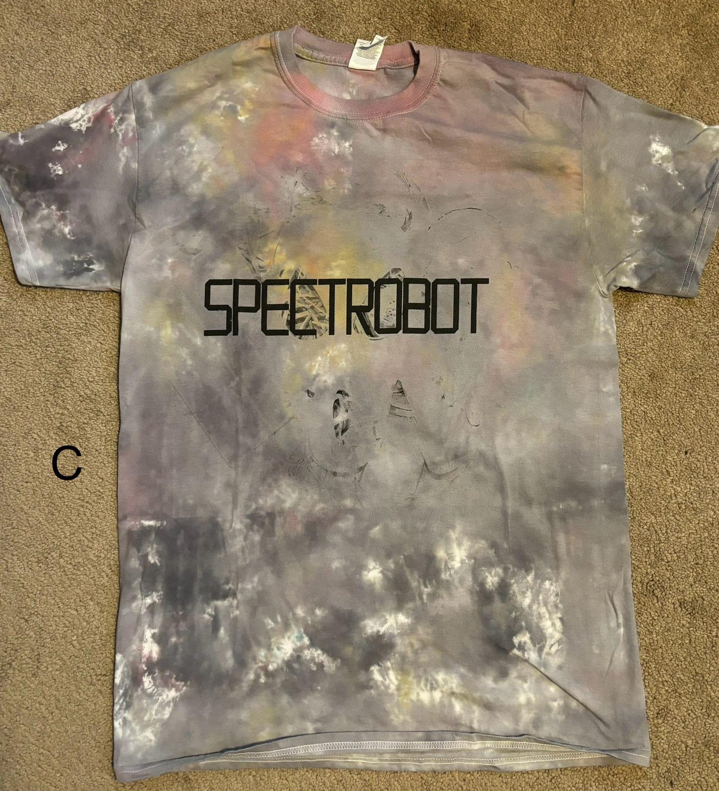 Spectrobot Custom Tie-Dye T-Shirt