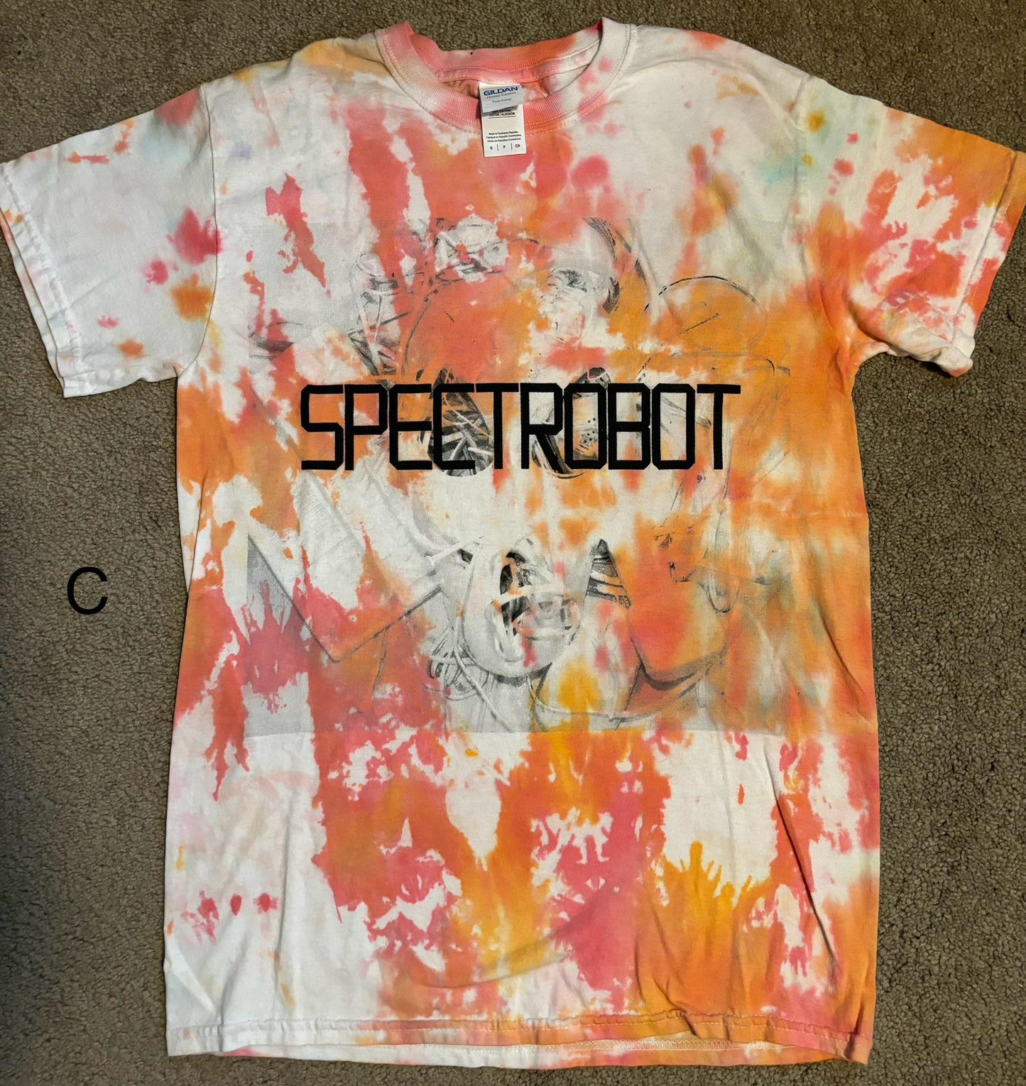 Spectrobot Custom Tie-Dye T-Shirt