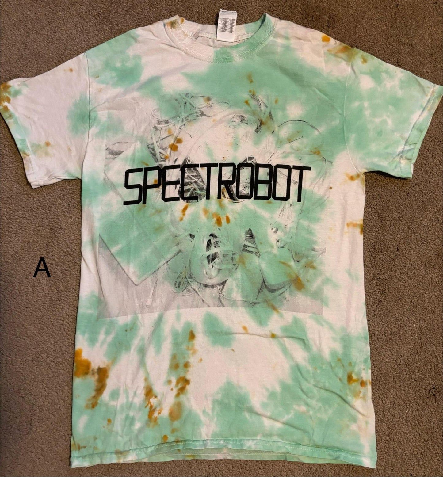 Spectrobot Custom Tie-Dye T-Shirt