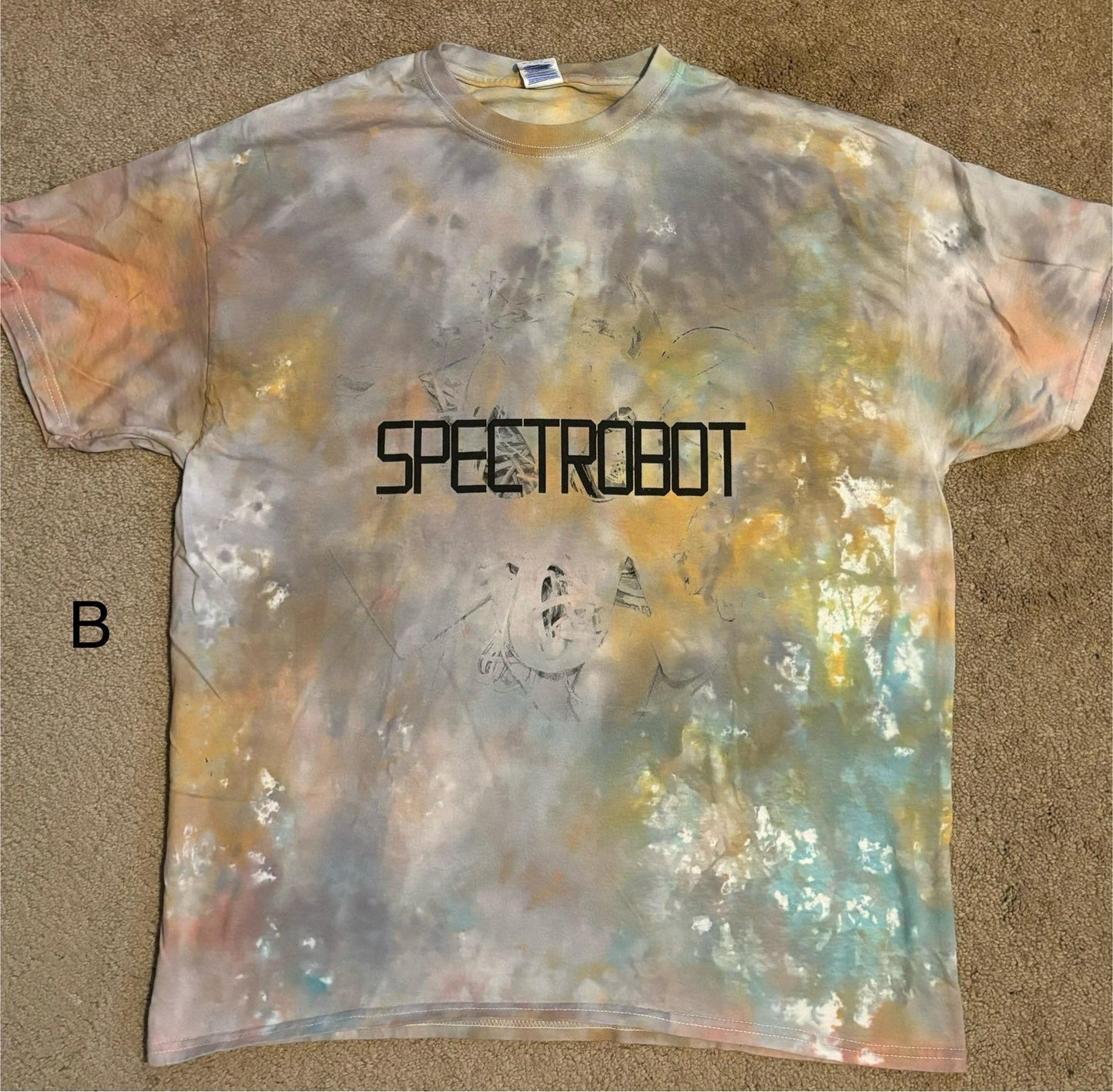 Spectrobot Custom Tie-Dye T-Shirt