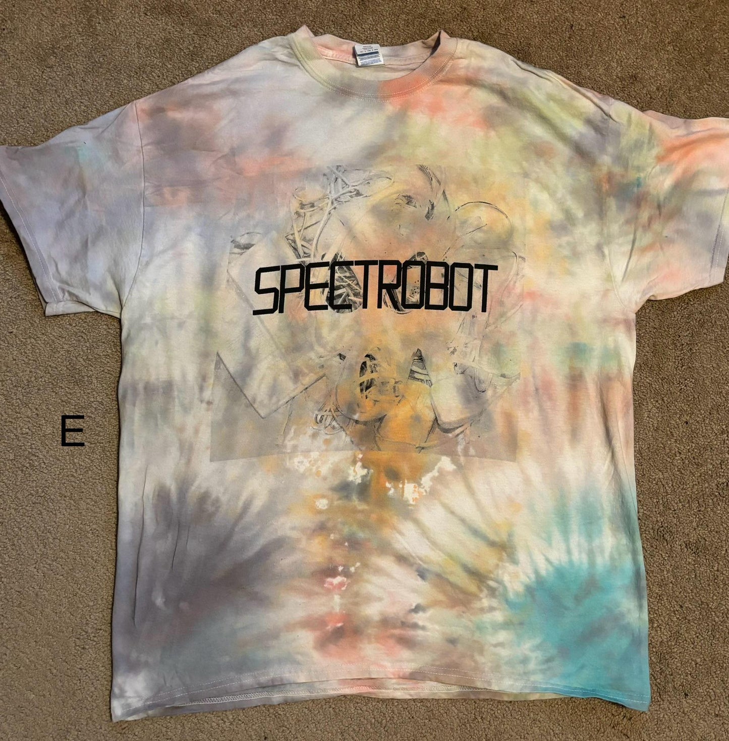 Spectrobot Custom Tie-Dye T-Shirt